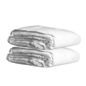 Cobijas hospitalarias blancas, ropa de cama para hospitales y clínicas.